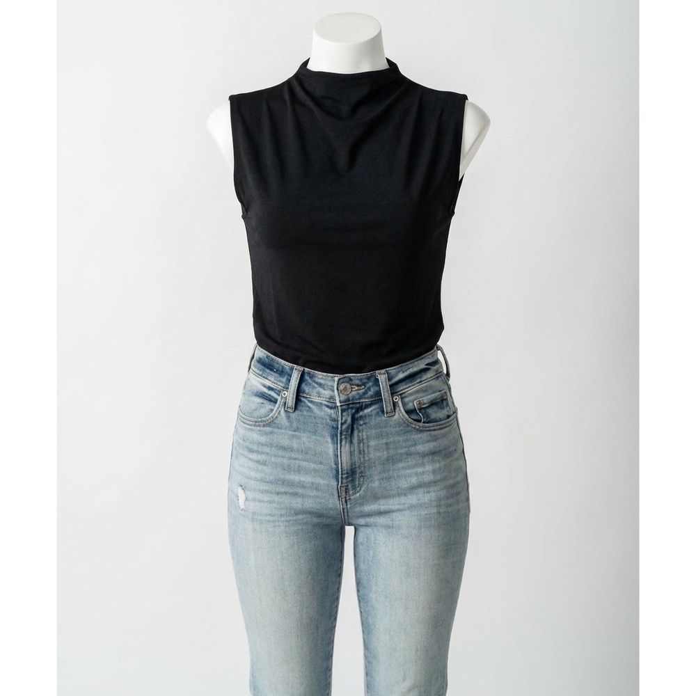 NEW Z SUPPLY libra shine jersey tank top in black